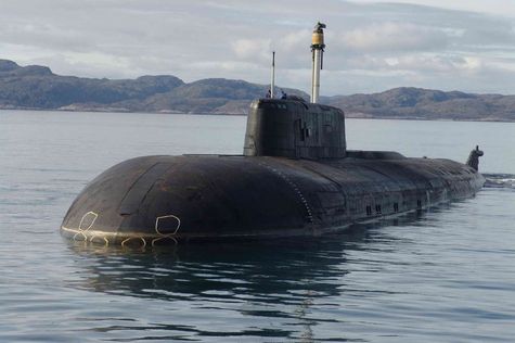 Атомный подводный крейсер проекта 949А "Смоленск"